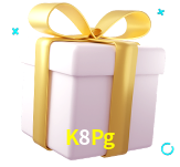 Receba seus bônus de boas-vindas no K8Pg